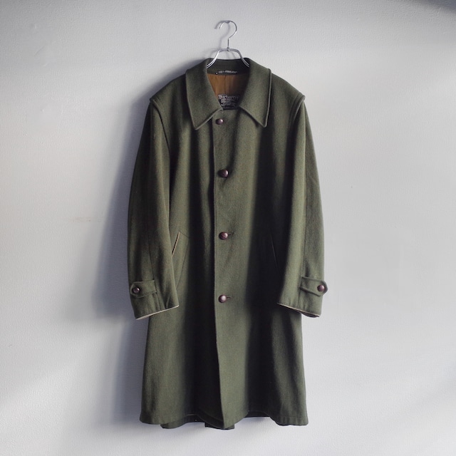 【VINTAGE】"Burberry's" 70's~80's Made In Austria Loden Cloth Coat