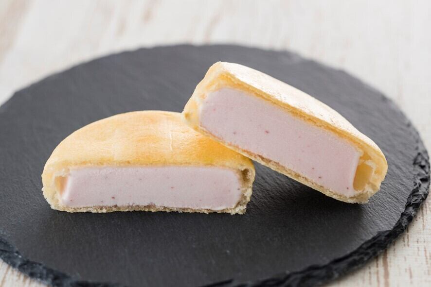 駿河国（するがのくに）アイス最中 いちご | 株式会社サンオーネスト