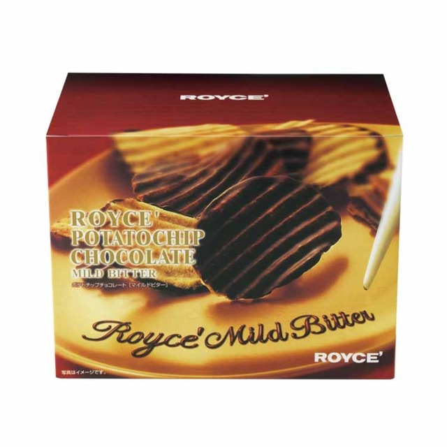 〈ロイズ〉ポテトチップチョコレート[マイルドビター]　1個
