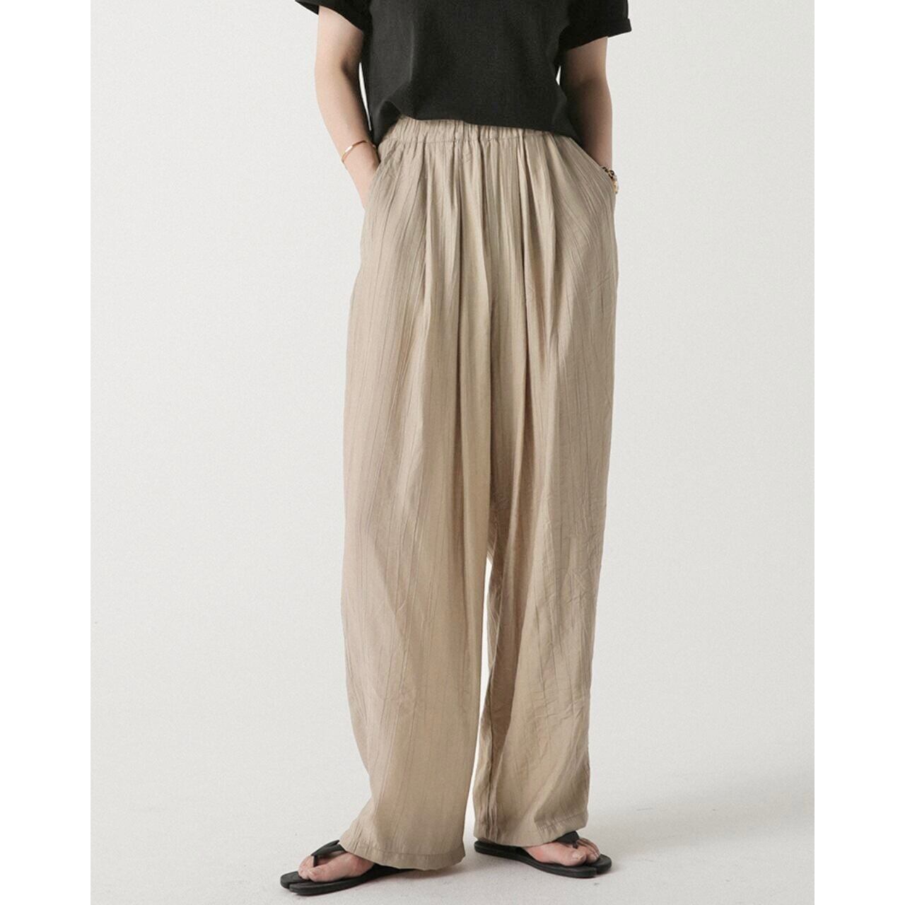 リラックスワイドパンツ T2045