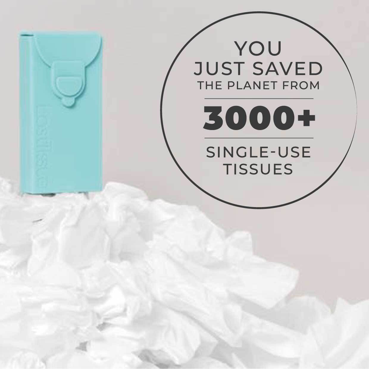 脱使い捨て◎繰り返し使えるポケットティッシュ】LastTissue