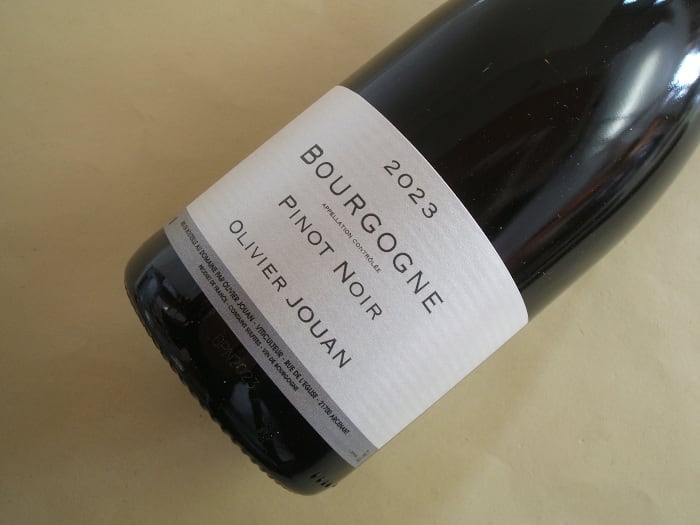 ブルゴーニュ ピノ・ノワール 赤 2023年 オリヴィエ・ジュアン