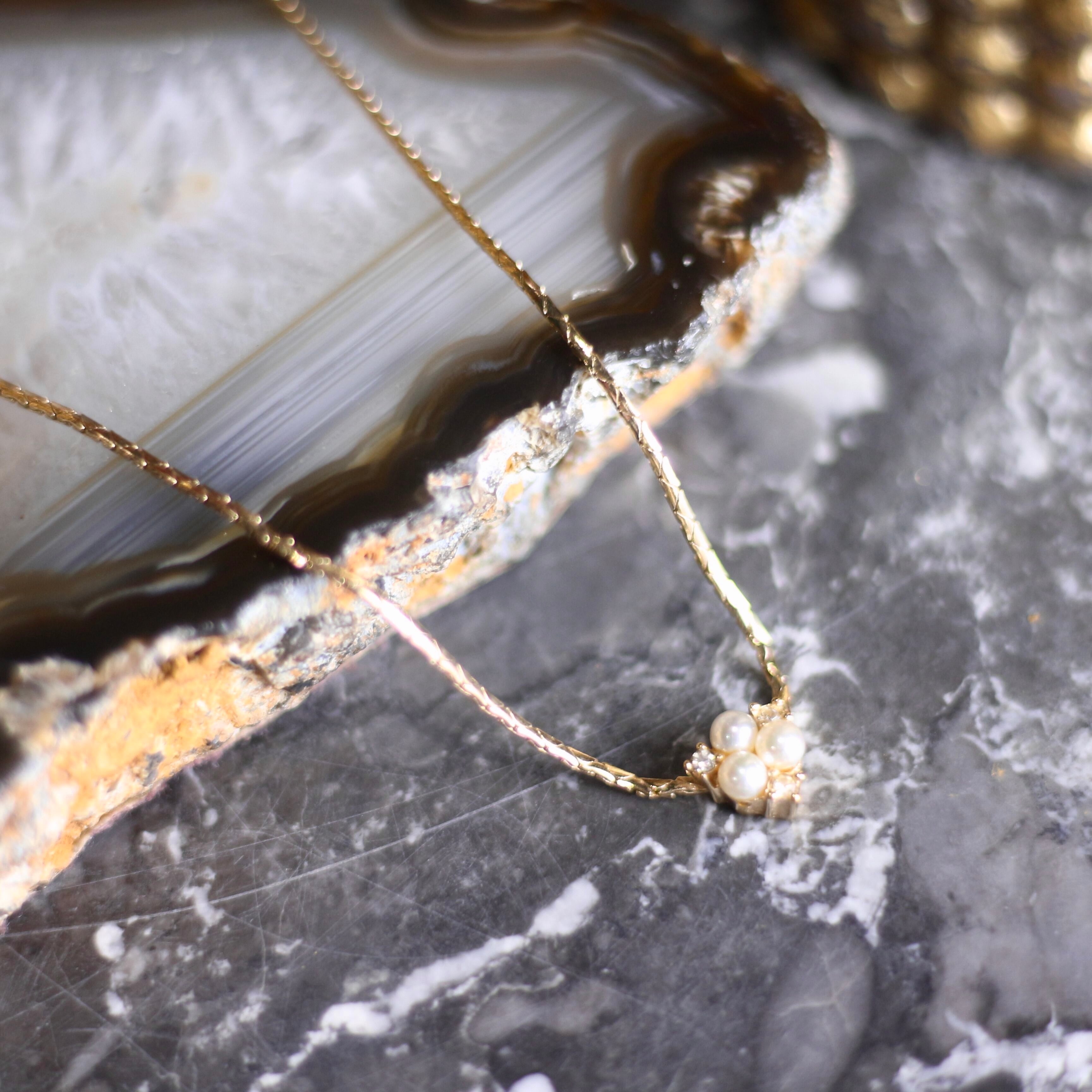 Christian Dior MULTI PEARL DESIGN NECKLACE/クリスチャンディオール