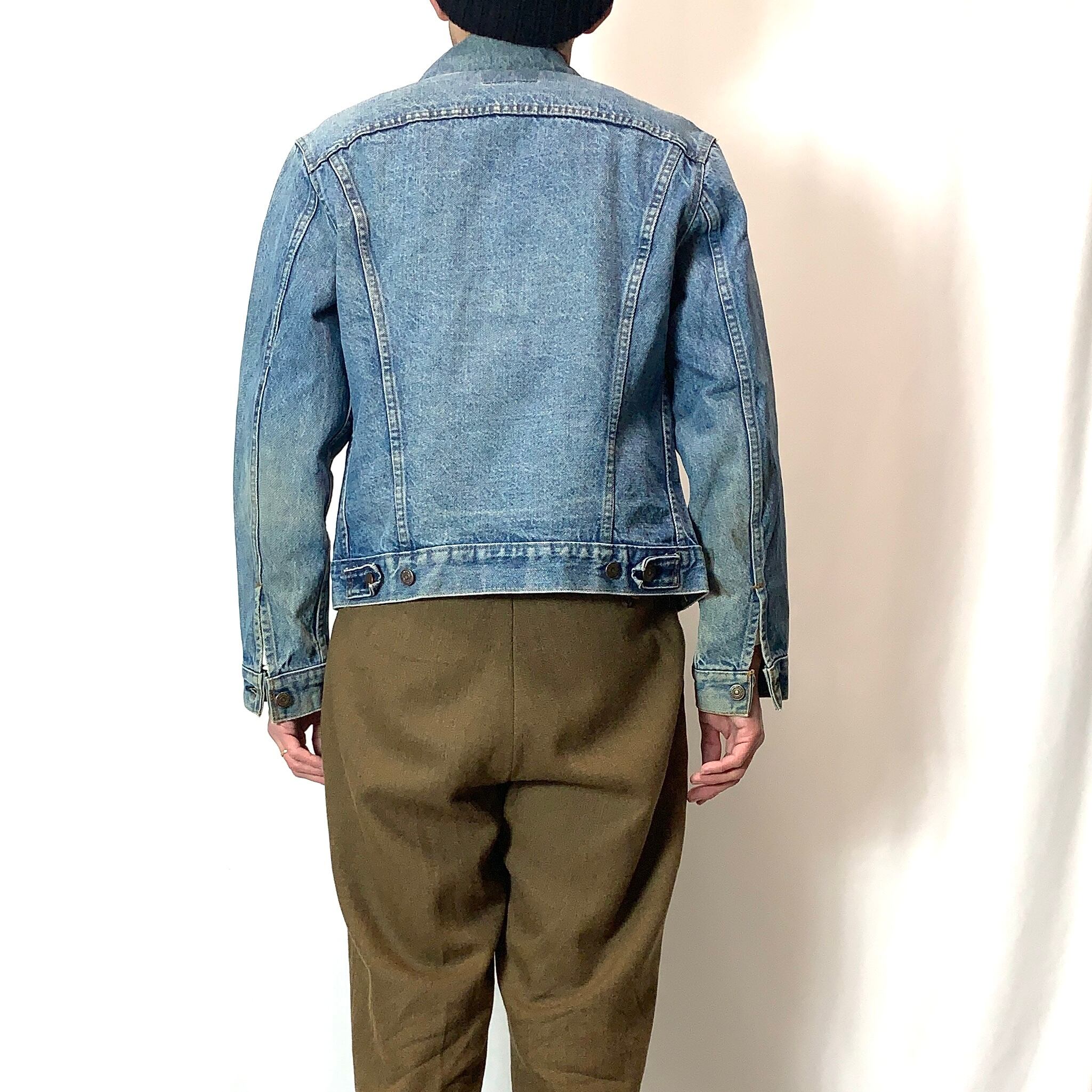 vintage old 80s LEVI'S 70505 Gジャンデニムジャケット ブルー size