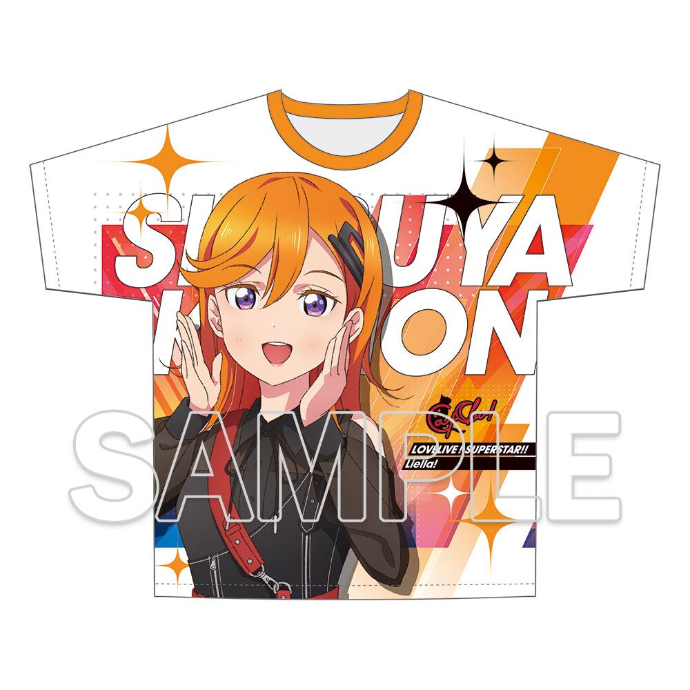 ラブライブ！スーパースター！！フルグラフィックTシャツ Ver.心・技
