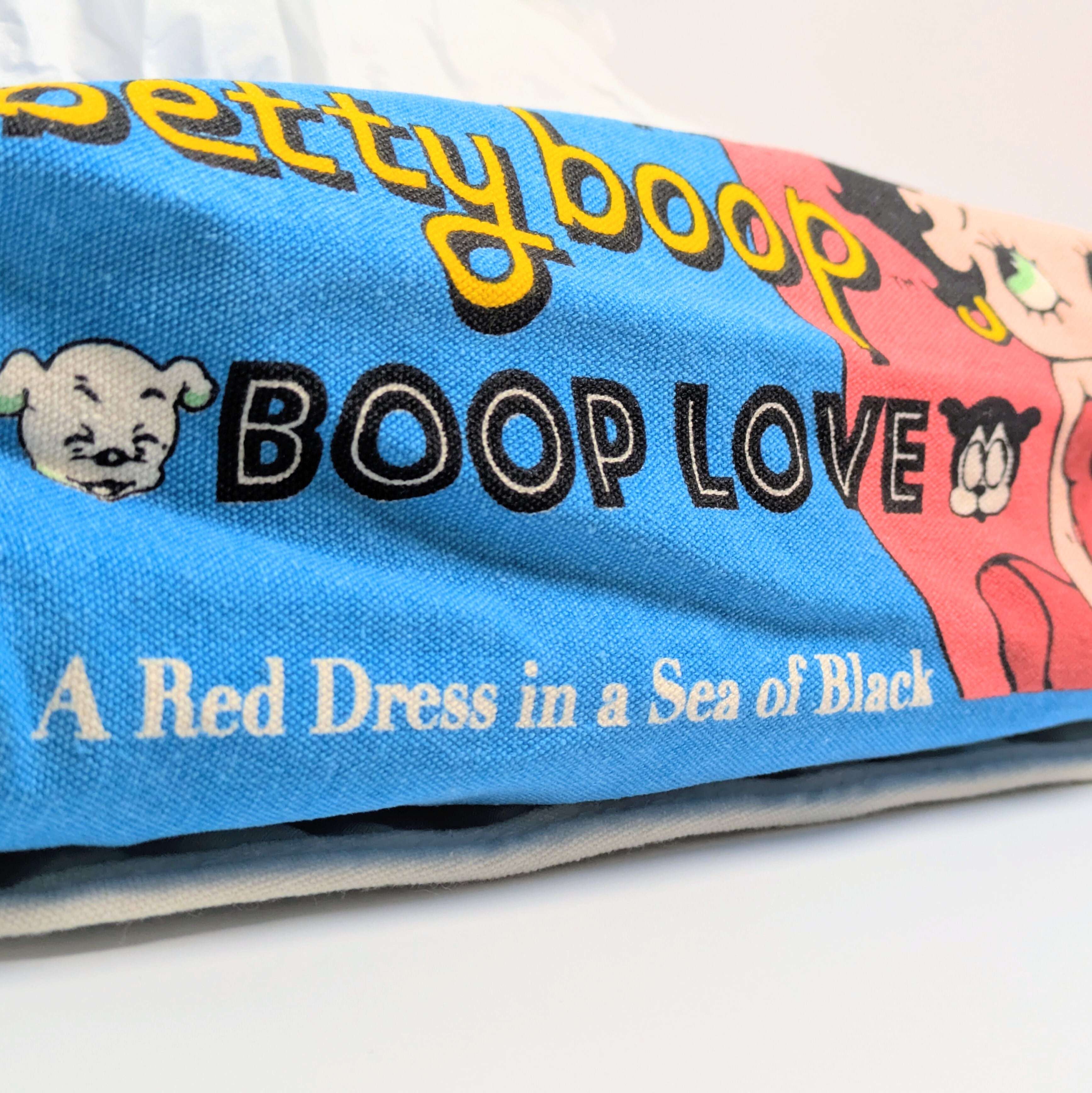 ✨️ティッシュのドレスアップに♡✨️ Tissue Cover / ティッシュカバー 吊り下げ / ティッシュケース【 Betty Boop ( ベティ・ブープ ) 】BLUE