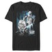 スター・ウォーズ Tシャツ Star Wars: The Clone Wars Ahsoka Grayscale Glow Black