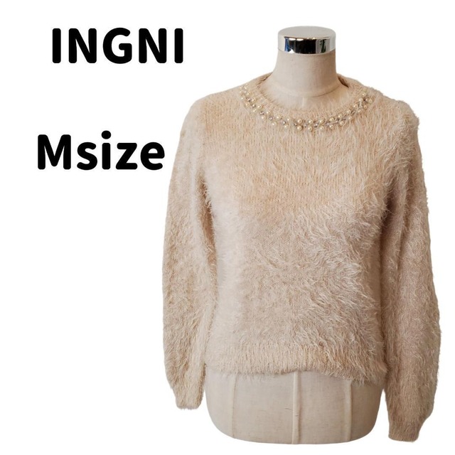 【USED】ＩＮＧＮＩ　イング美品！！！モヘアニット可愛い　