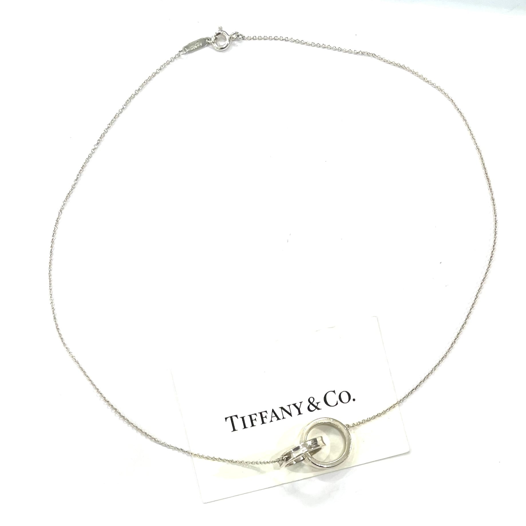 TIFFANY&CO.】2789 重なり合うサークル。インターロッキング サークル