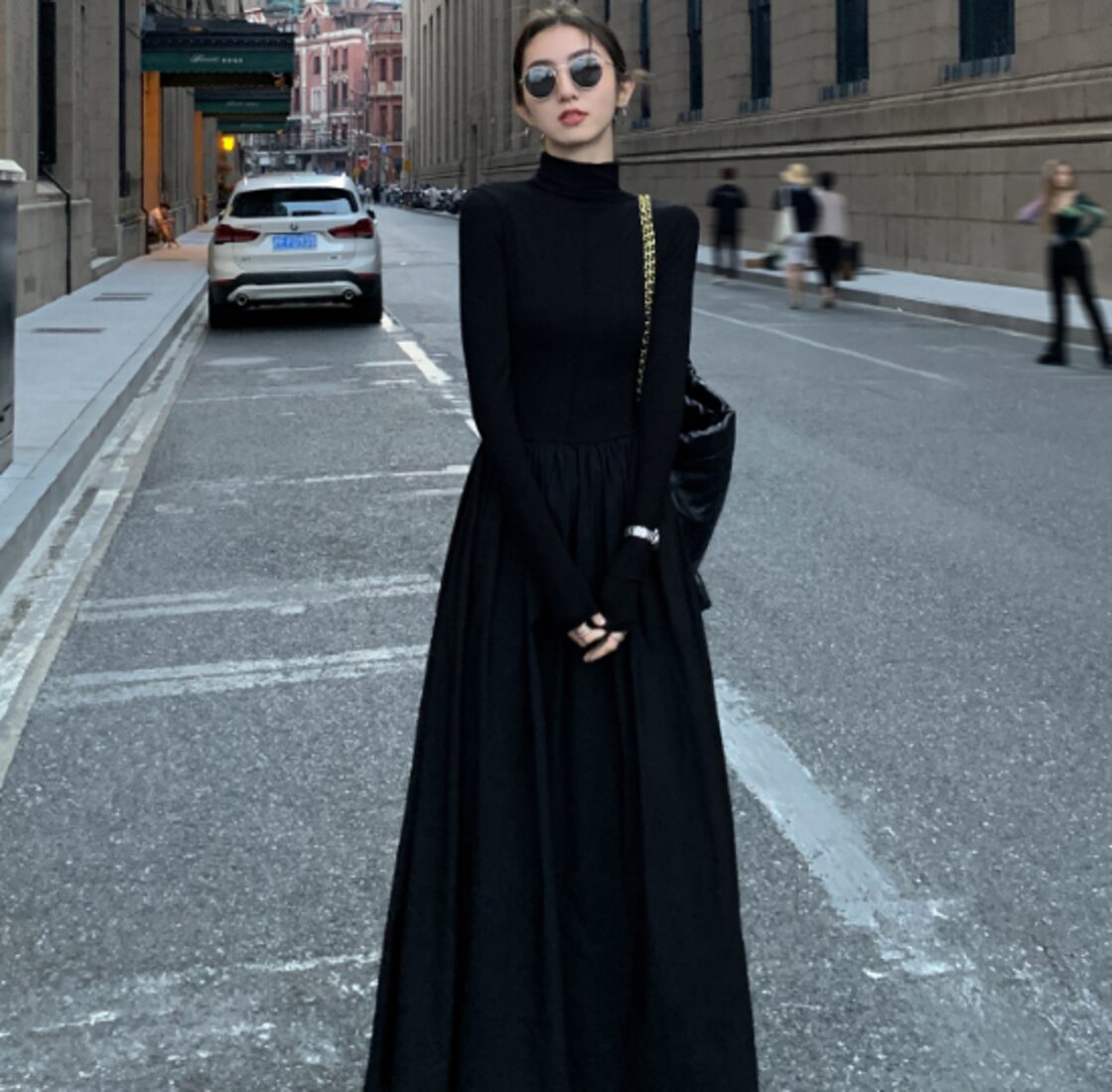 ニットワンピース レディース ロングワンピース ニット セーター ニットワンピース レディース ロングワンピース ニット セーター