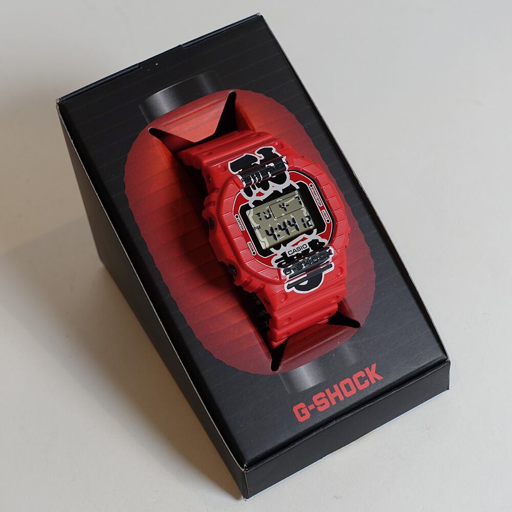 G-SHOCK／耐衝撃赤提灯 DW-5600AKA-4JR 日本製シリーズ メンズ カシオ