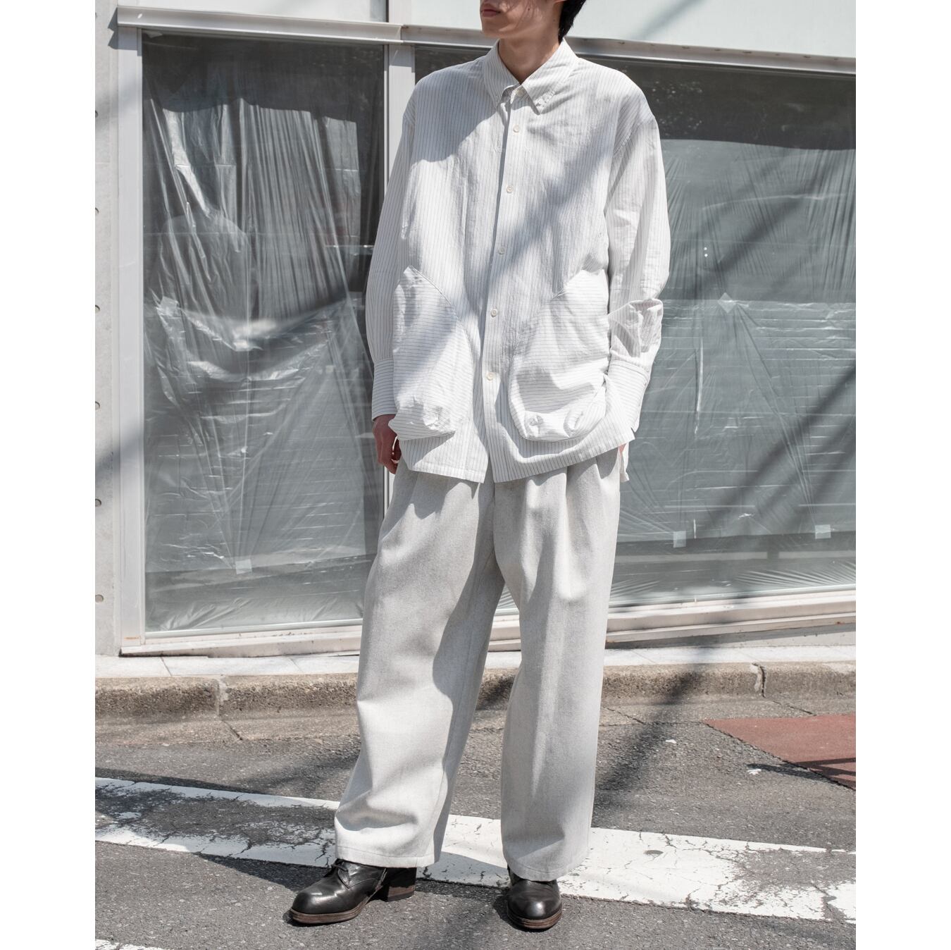 Blanc YM] (ブランワイエム) BL-25S-RCDWP Recycling Cotton Denim