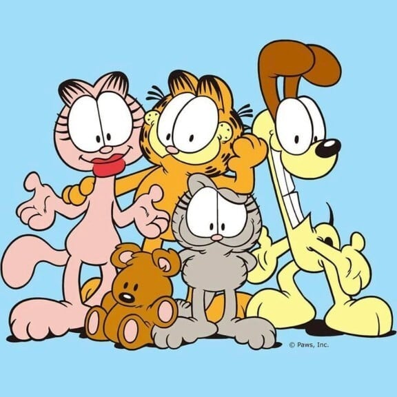 ☆ VINTAGE 1980年代初期 ☆【 Garfield ( ガーフィールド ) 】『 Nermal / ナーマル 』ぬいぐるみ プラッシュ plush 1980年代年製 〚アメリカン雑貨 アメトイ〛