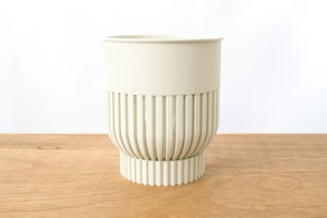 ハンギングみらい鉢(4号サイズ)|オフホワイト