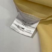 PIA SPORTS ピアスポーツ 刺繍デザイン 長袖シャツ 5/イエロー メンズ ビンテージ