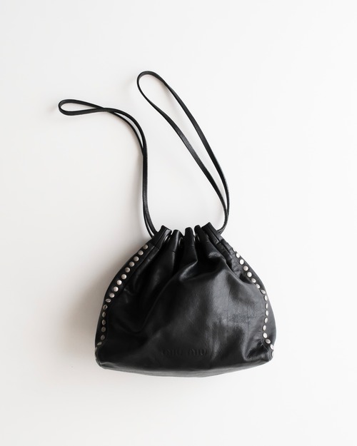 1990s MIU MIU STUDS HAND BAG