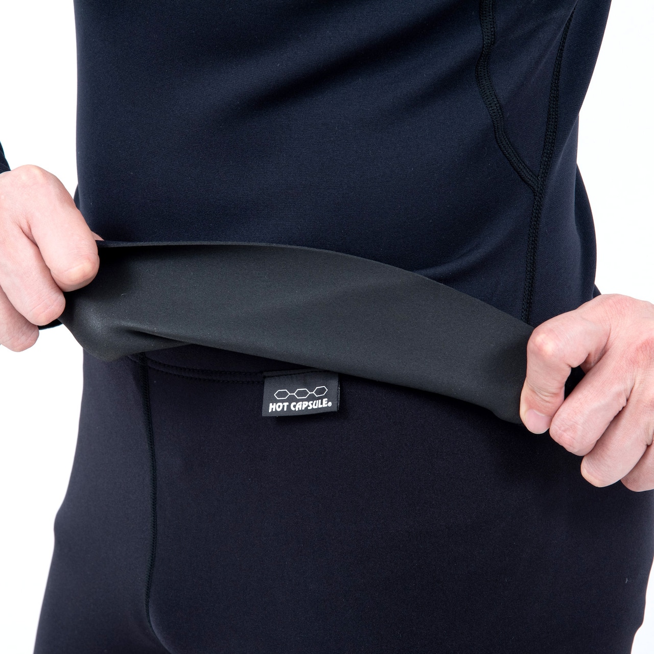 AIR SKIN(エアースキン)ブラックメタリックス ロングスリーブ メンズ