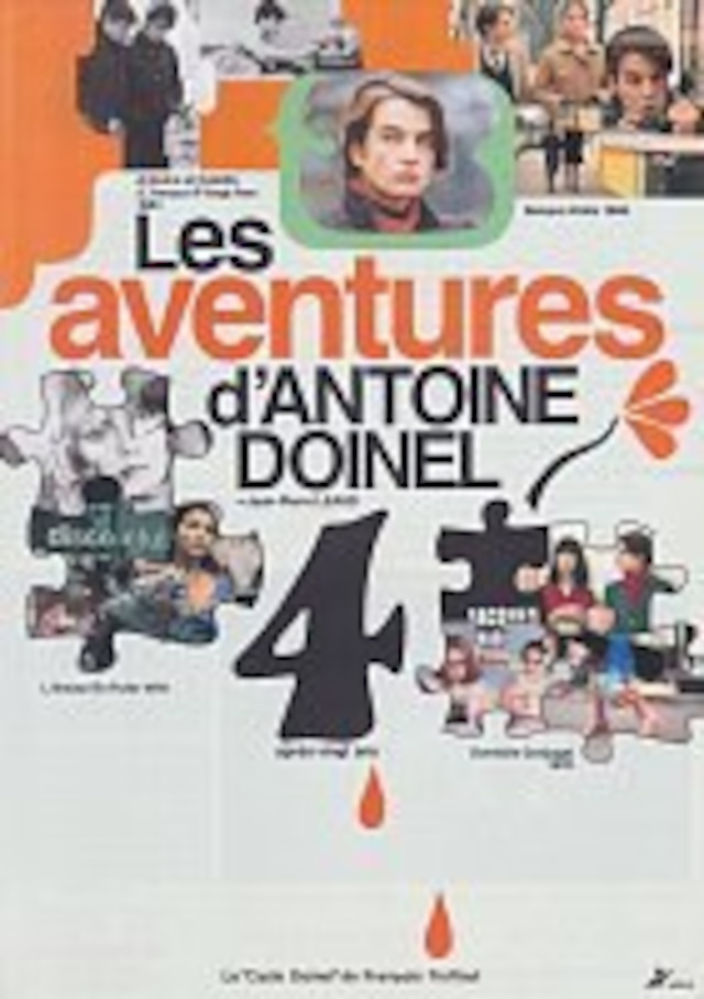 4004　フランソワ・トリュフォーが贈るアントワーヌ・ドワネルの冒険（Les aventures d'Antoine Doinel）・フライヤー