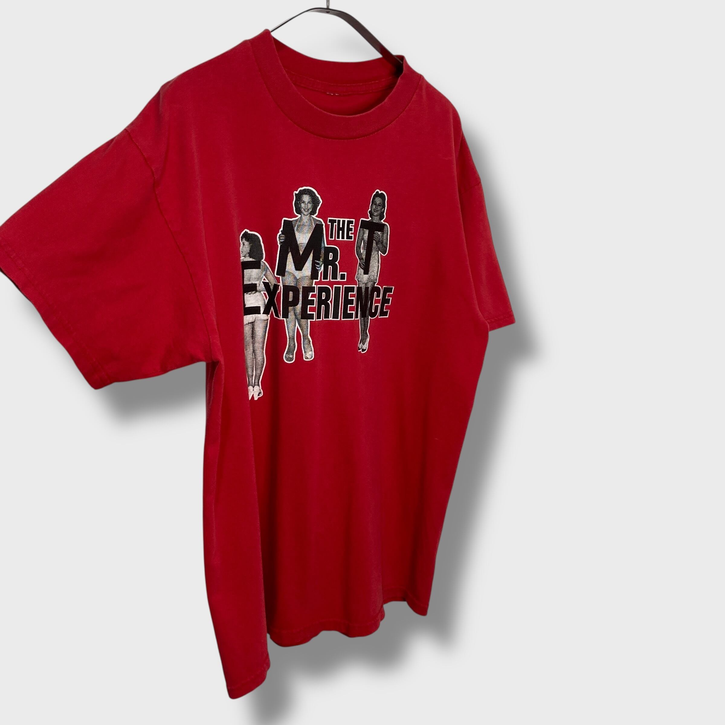 MTX ミスターティーエクスペリエンス バンドTシャツ レッド L相当