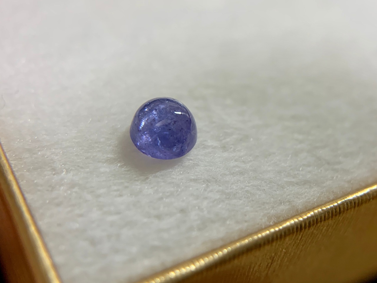 タンザナイト 0.620ct ゾイサイト ブルー 簡易ソーティング付き