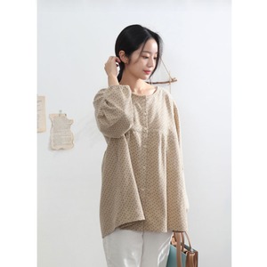【予約販売】型紙のみ｜女性用ドロップショルダーブラウス｜サイズ55〜88｜商用利用OK】