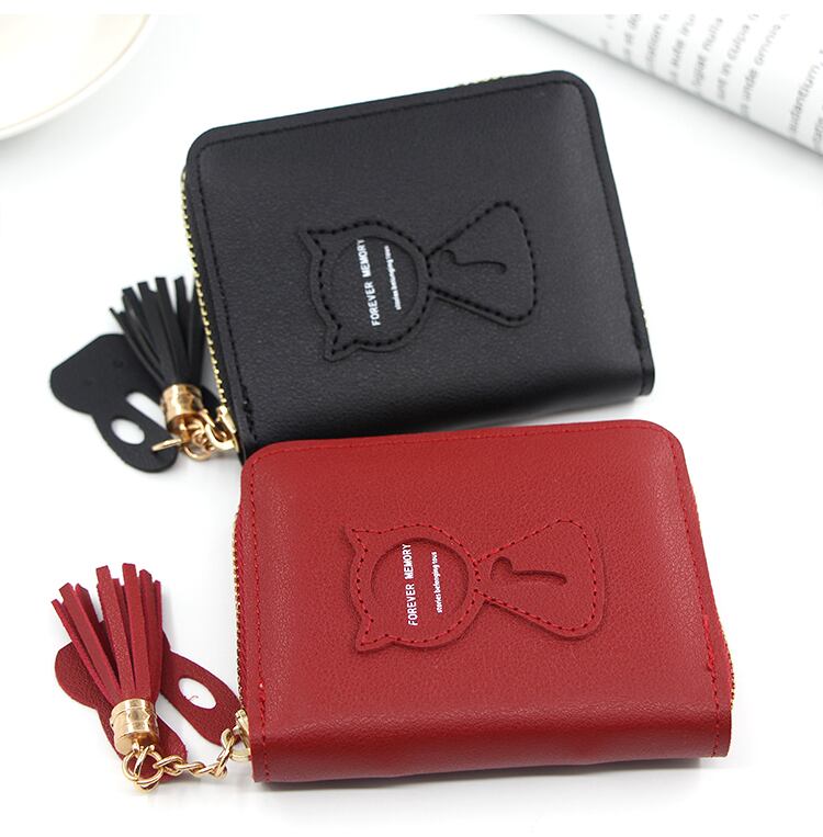 猫レディースミニ財布