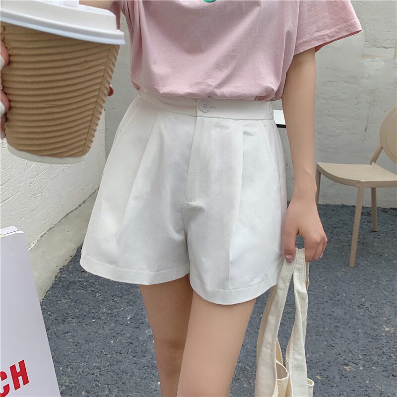 ハイウェスト薄手パンツ レディースサマーカジュアルショーツ 夏物 ブルマー YY-ファッション25658487809