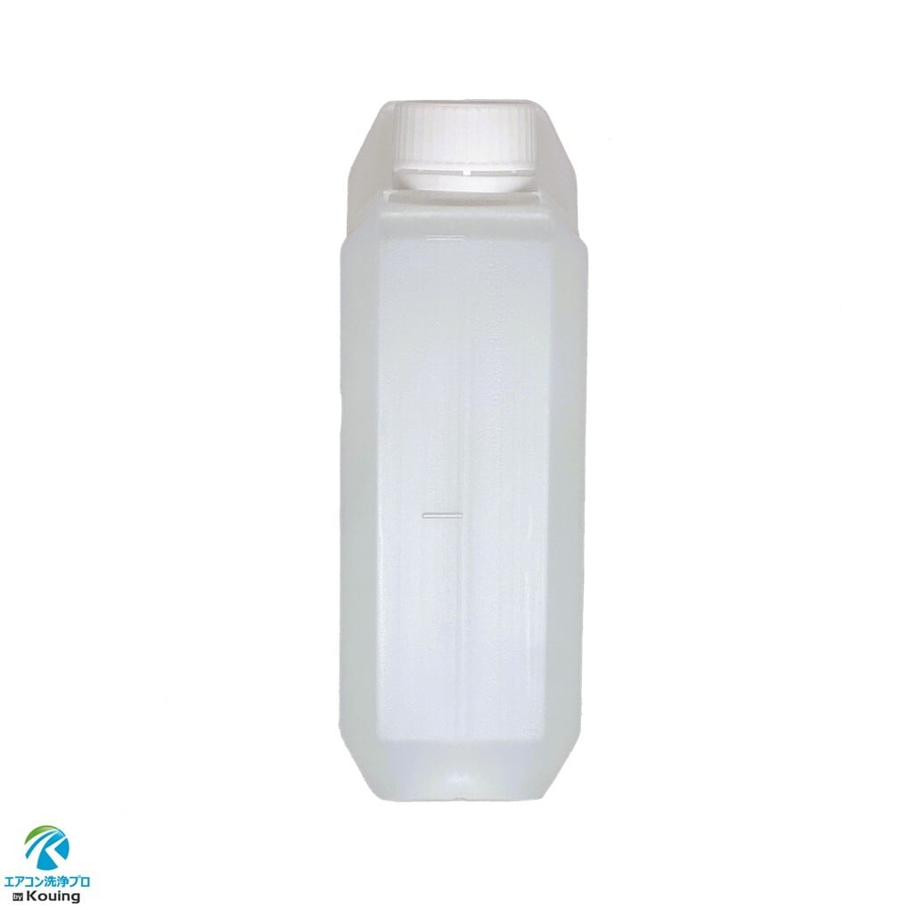 リンス剤不要の洗浄剤 1000ml 壁掛用 エアコン 洗浄カバー 2点セット