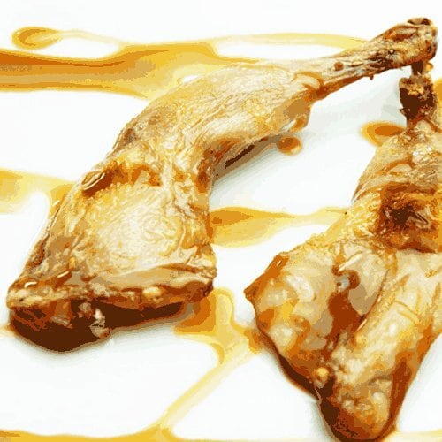フランス産　キュイス　ウズラ　ド　うずら　冷凍　鶉　骨付もも肉　肉　カイユ　20-25g×10本　男の台所（BASE店）