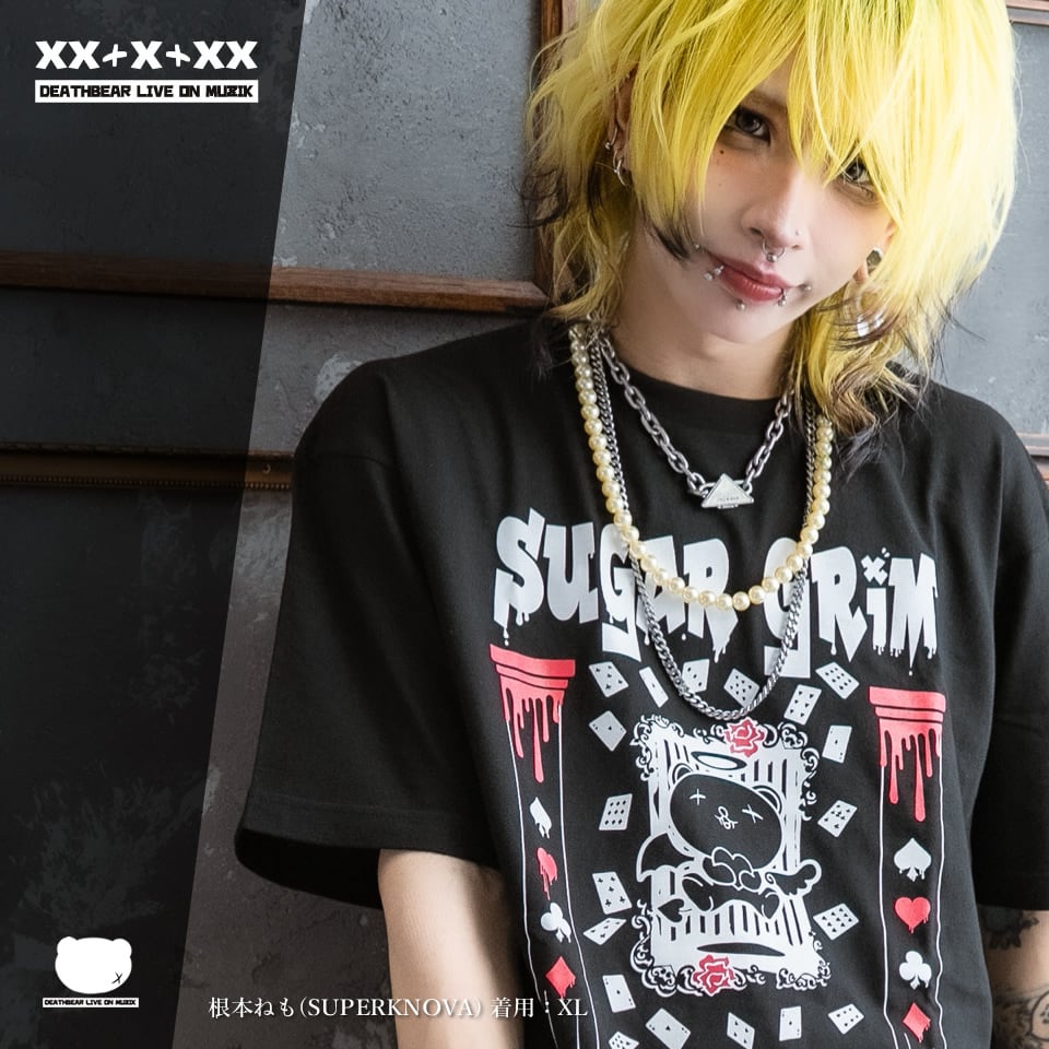 【SugarGrim】DownTheBearHole ｜ キュート,ファンシーTシャツ / ゴシック / 熊ベア【7/20まで送料無料】