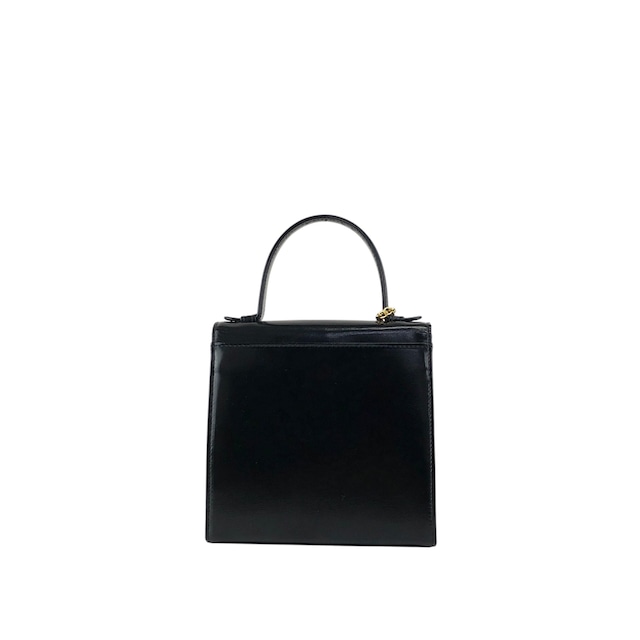 Yves Saint Laurent イヴ・サンローラン ショルダーバッグ ブラック YSLチャーム レザー 2WAY vintage ヴィンテージ オールド gmjhfk