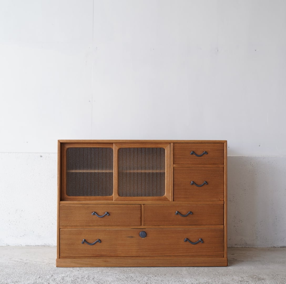 モールガラス戸棚