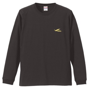 【OnlineStore限定】Fin Artist YURIE × GULL コラボ ロンT “ムーンイエロー”