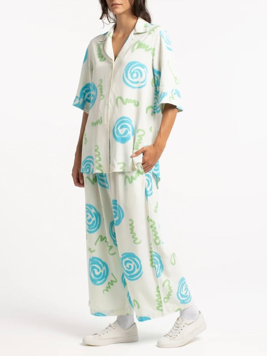 SUKU HOME スクホーム / CLASSIC PYJAMA SET OASIS/SUNPOT / パジャマ