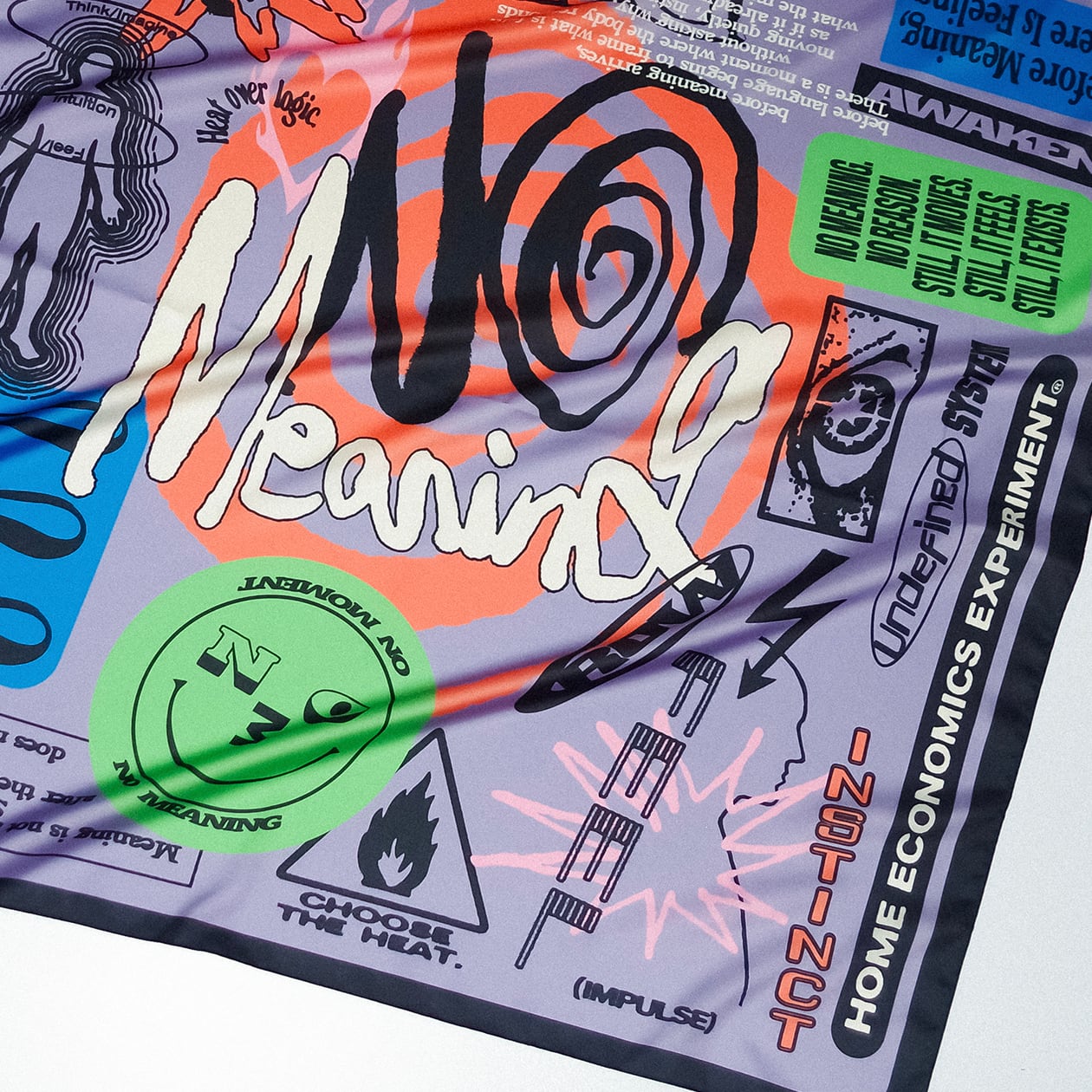 Scarf【No Meaning】 | HOME ECONOMICS EXPERIMENT
