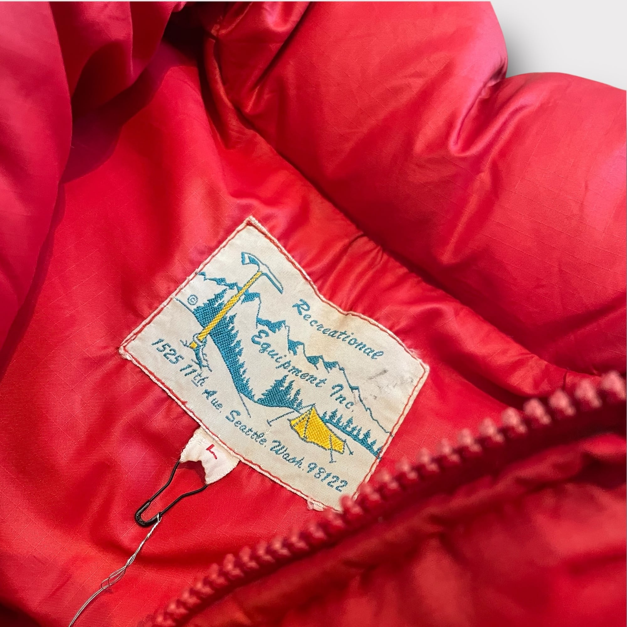 60's REI down jacket ダウンジャケット 60年代 | MOISHO USED & VINTAGE