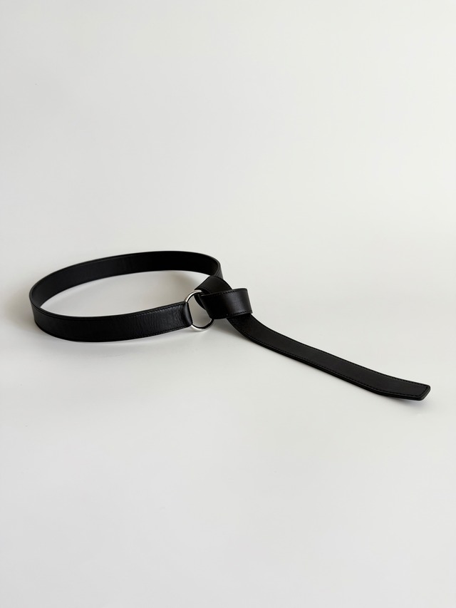 FW2001 HERMES BY MARGIELA LEATHER RING BELT