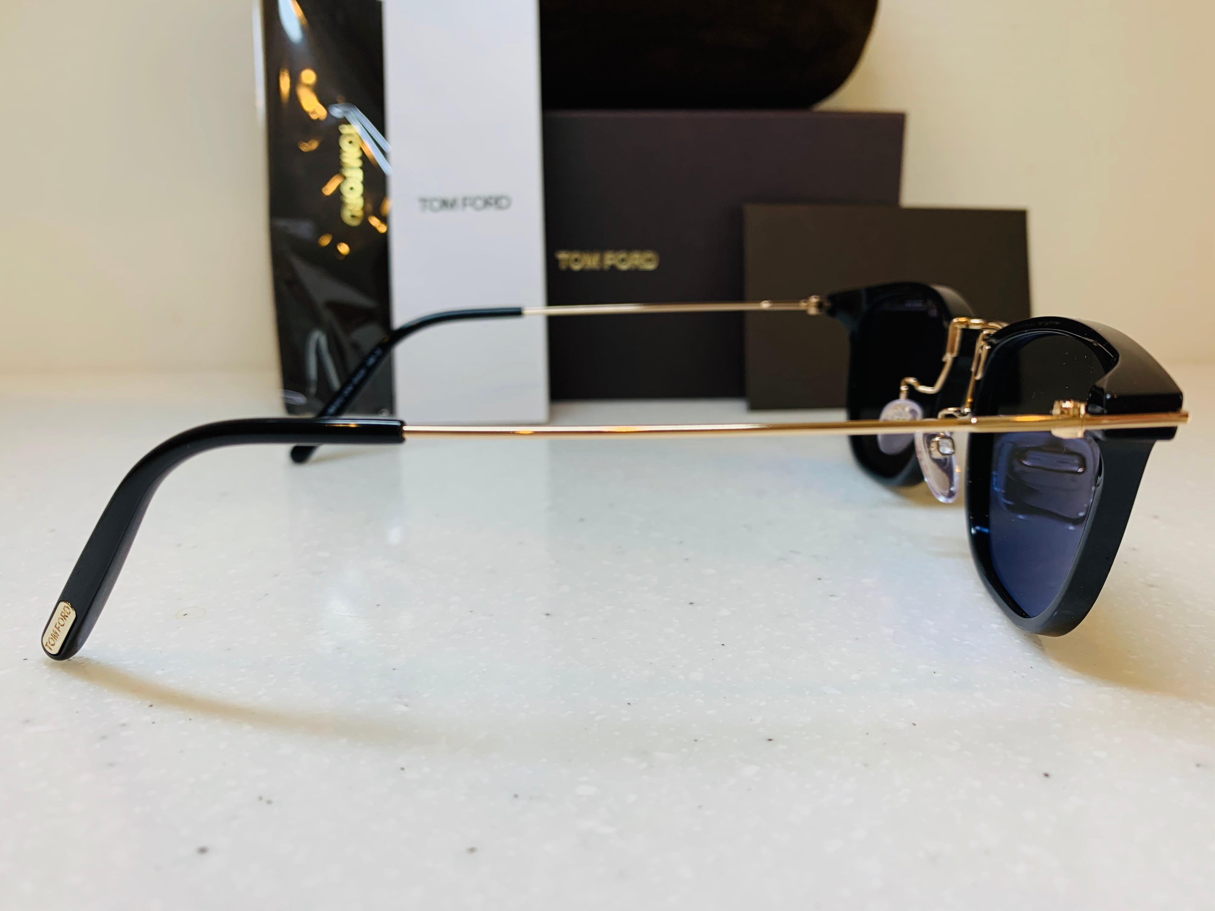 トムフォード TOM FORD TF672 01A メガネ サングラスブラック