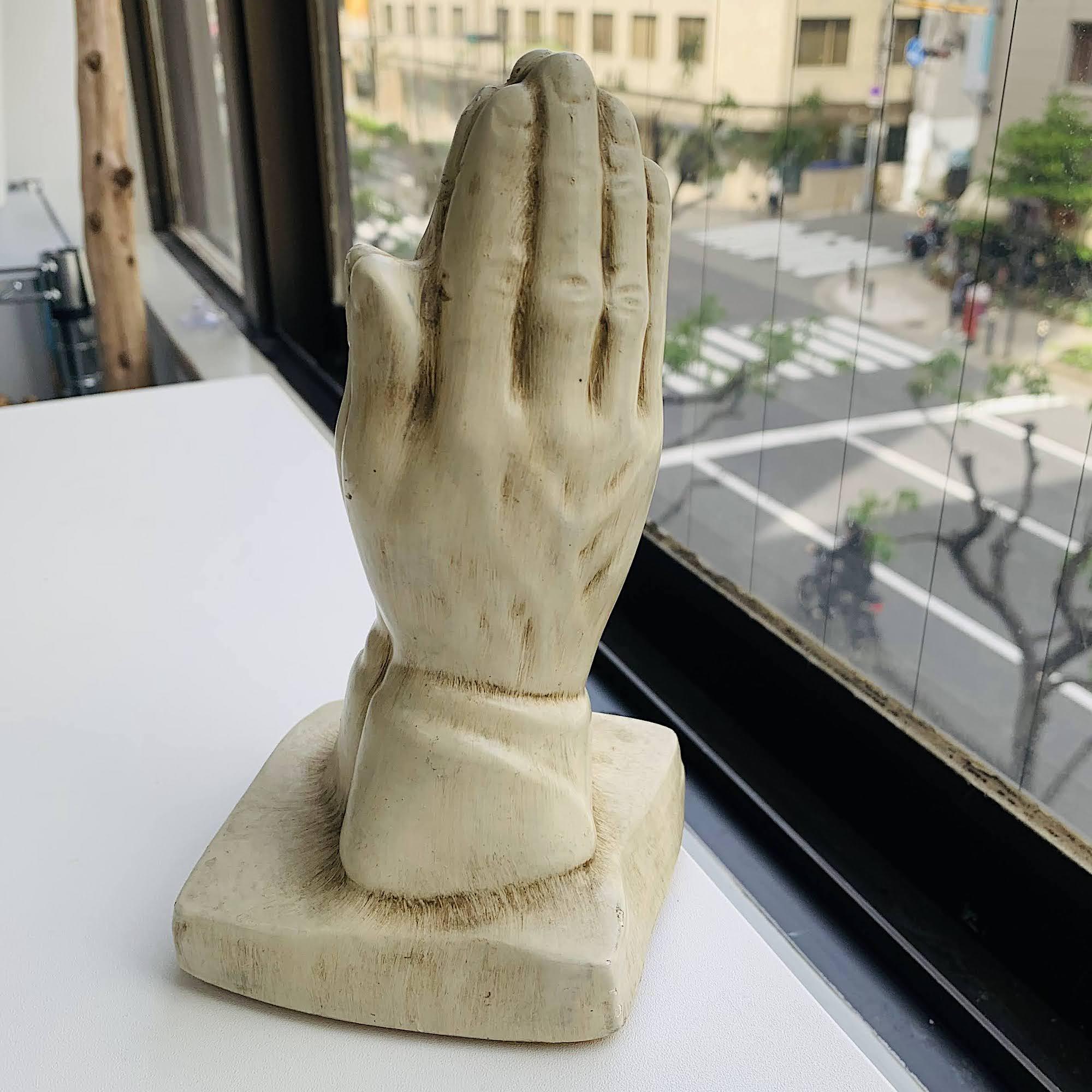 vintage praying hand 祈りの手 ハンド置物 | Milo Antiques & Vintage