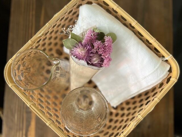 埼玉県 | 真竹(白竹)六つ目角かご 大