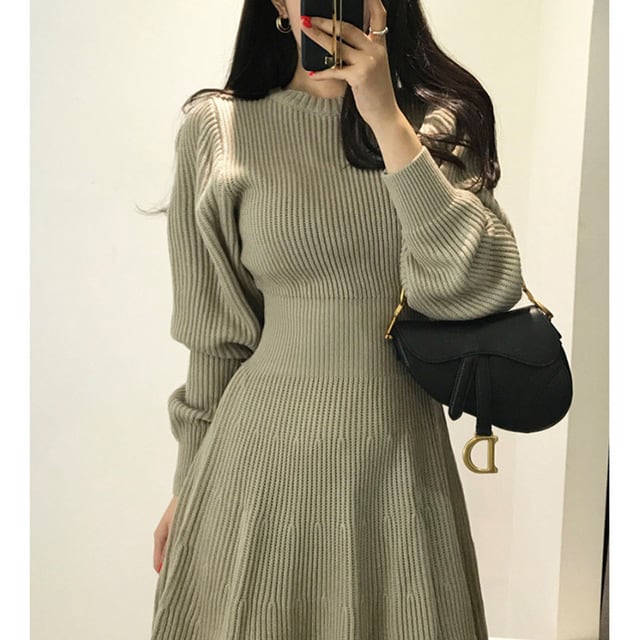 ニット胸下コラボミニワンピース Ciel Ciel ニット胸下コラボミニワンピース Ciel Ciel