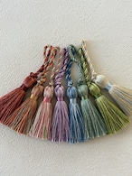 フランス 輸入デザインタッセル 5cm 7色 カルトナージュ チャーム アクセサリーパーツ インテリアタッセル 撮影小物 インテリア小物