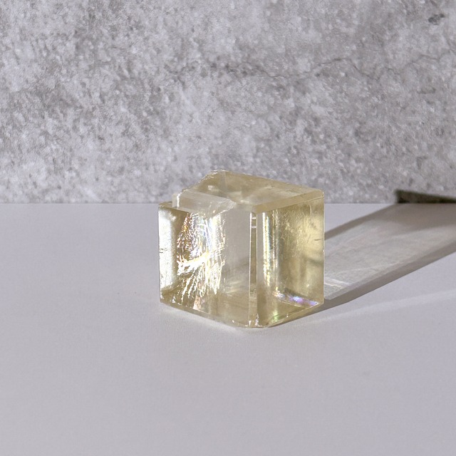 オプティカルカルサイト 03 フリーフォーム ＊ Optical Calcite ＊ 天然石