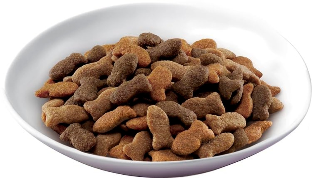 モンプチ キャットフード バッグ ドライ 5種のフィッシュブレンド 成猫用 600ｇ