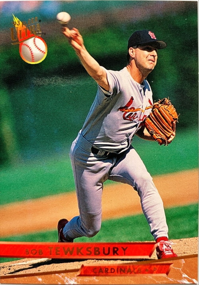 MLBカード 93FLEER Bob Tewksbury #114 CARDINALS