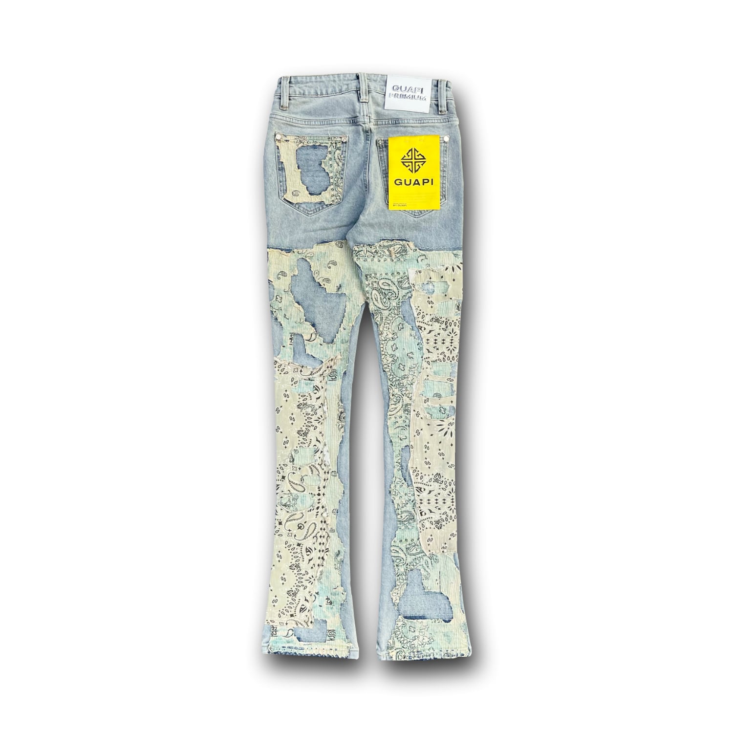 GUAPI / VINTAGE PAISLEY DISTRESSED DENIM | HOLICK