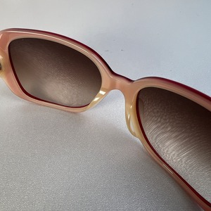 CHANEL シャネル ココマーク  サングラス レッド A-9084