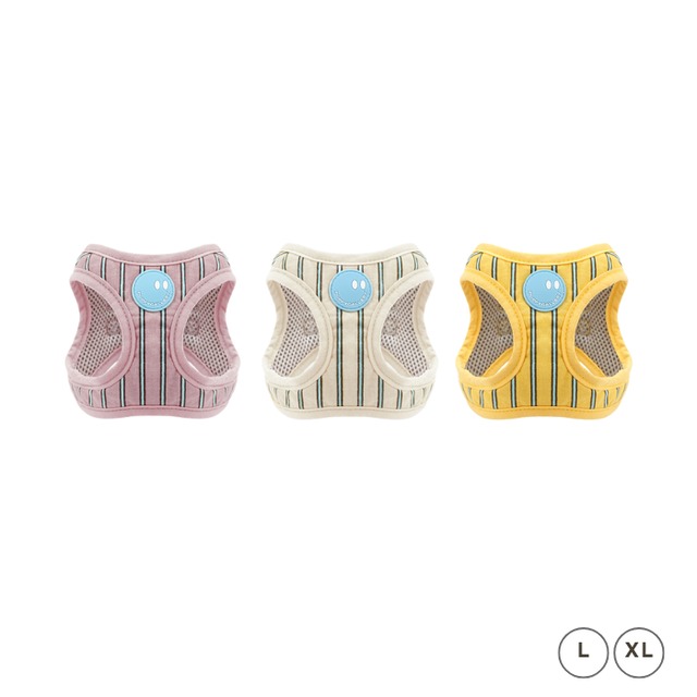 【PUPPYGALLERY公式】ストライプデイジーハーネス L-XL