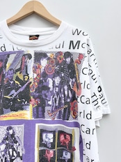 90s "PAUL McCARTNEY" WORLD TOUR Tee MADE IN USA Size XL