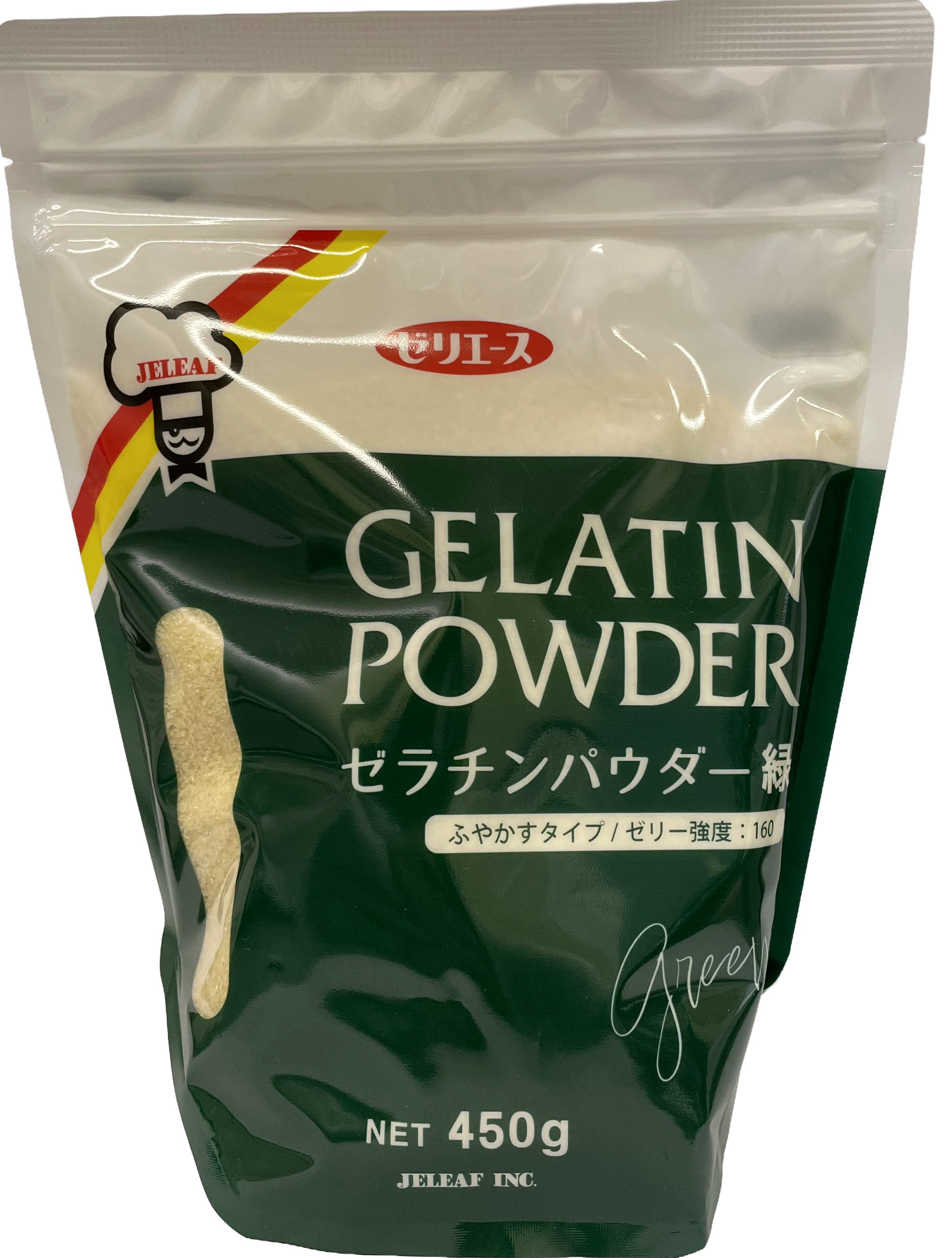 ジェリフ ゼラチンパウダー緑 450g | shimizuonlineshop